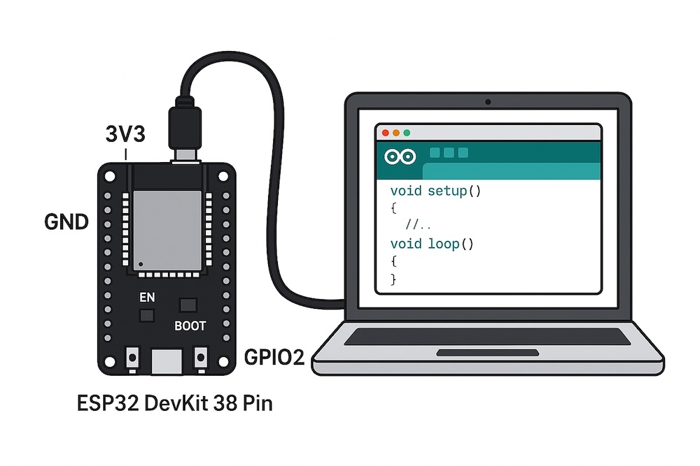 Lập trình ESP32 & NRF24L01 – Phần 1: Làm quen ESP32 & môi trường lập trình