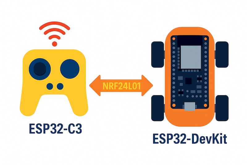 Lập trình & Điều khiển Động Cơ – Nâng cao – Bài 16: Thiết kế bộ điều khiển từ xa cho Robot