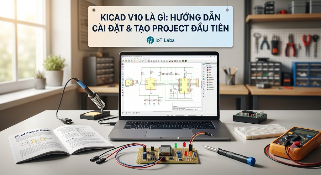 KiCad V10 Là Gì? Hướng Dẫn Cài Đặt và Tạo Project Đầu Tiên